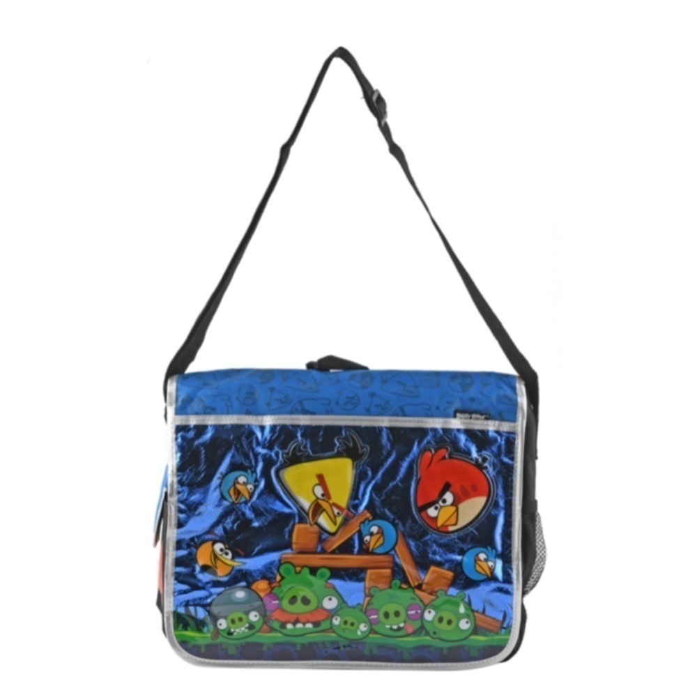 Angry Birds Attack Messenger Laptop IPad Messenger Bag Multi Color